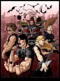 Metalocalypse Fan Art The Metalocalypse Has Begun Metalocalypse Cartoons Band Heavy Metal Art
