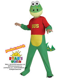 Ryan pretend play learning fire safety from firefighters with gus the gummy gator! Ryan S Word Boys Gus The Guy Gator Costume Partybell Com
