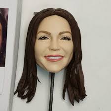 Custom Couple Bobbleheads, Handmade Polymer Clay Anniversary Gift