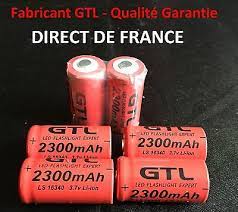 16340.1200mah suitable for flashlight torch capacity: 4 X Gtl 3 7v Cr123a 16340 2300mah Wiederaufladbar Li Ion Akku Batterie Batterien