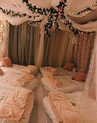 Maybe you would like to learn more about one of these? Bed Room Aesthetic Bedroom Bedroomdecor Peach Sleepover Sleepover Room Dream Rooms Slumber Parties