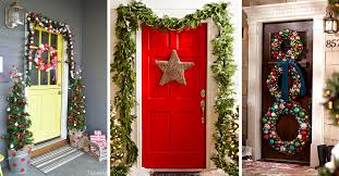 From items you buy to ones you can diy, santa won't miss your house with this festive decor. 50 Best Christmas Door Decorations For 2020