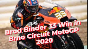 Eighth place finish in the #catalangp for brad binder. Brad Binder First Win With Ktm Motogp Brno 2020 Youtube