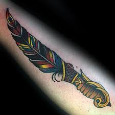 Not only does it look super edgy, but it can also work as a fantastic traditional tattoo. Nice Dagger Tattoo Designs Segerios Com