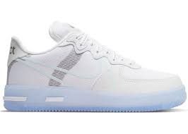 Nike Air Force 1 React White Light Bone In 2020 Nike Air Force Nike Air Air Force 1