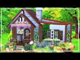 Sims 4 Cottage Tiny House Speed Build Download Youtube Sims House Design Sims Building Sims House