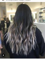 Balayage Black And Blonde Ombre Ash Blonde Ombre Hair Christophe Balayage Hair Blonde Short Ombre Colorbymichael Created Education In 2020 Ombre Hair Blonde Ash Blonde Ombre Ash Blonde Balayage