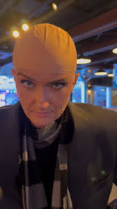 Gru does Broadway #happyhalloween #costume #bald #diy #despicableme  #minions #gru #diycostume #baldcap #nashville #stevecarell #carrieunderwood