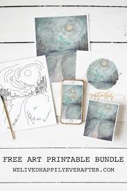 Maybe you would like to learn more about one of these? Free Starry Night Printable Watercolor Greeting Card We Lived Happily Ever After