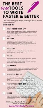 15 Free Writing Tools To Get Your Writing Done Faster And Better Instantly Creative Writing Tips Writing Tools Business Writing