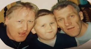 There should be books written about wee Barney Taggart to describe his  service and loyalty to club and county, the Rahillys @ClonoeORahillys and  @TyroneGAA. Barney is pictured with grandson Tommy who was