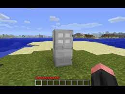 Maybe you would like to learn more about one of these? Minecraft How To Make A Fridge Youtube