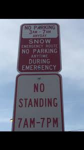 • in most cities, a no standing sign means you can stop and wait, as long as the driver stays behind the wheel (and in some places, the car must keep running). No Parking Vs No Standing