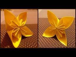 Origami Flowers For Beginners Easy Modular Origami For Children Kids Origami Daffodil Flower Origami Easy Origami Flowers Modular Origami