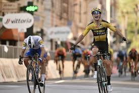 Van Aert Edges Alaphilippe To Win Milan San Remo