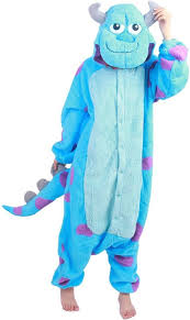 HALLOWITCH Monster Inc. Sulley Onesie Costume For Adults Men Women and  Teens : Amazon.co.uk: Fashion