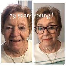 The old lady looking good after her makeover ❤️