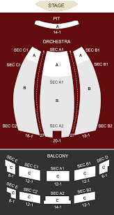 Orpheum Theater Phoenix Az Seating Chart Stage