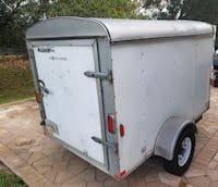 Black Aluminum Diamond Plate 4x8 4x8 Enclosed Cargo Trailer Daytona Beach Trailers For Sale Landscape Trailers Enclosed Cargo Trailers
