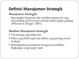 Makalah manajemen strategi bab iii pembahasan makalah 1. Manajemen Strategis Ppt Download