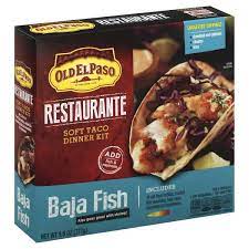 After marinating, the fish just needs to cook in a glug of olive oil for a few minutes per side in. General Mills Old El Paso Restaurante Taco Dinner Kit 9 8 Oz Walmart Com Walmart Com