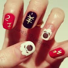 Chinese New Year Manicure Lane S Lacquers New Years Nail Designs Manicure New Year S Nails