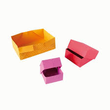 Wer etwas schönes verschenkt, der möchte es auch hübsch verpackt wissen. Origami Schachteln Labbe Blog