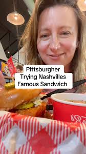 Trying the famous Hattie B's Hot Chicken #southernliving  #hattiebshotchicken #nashville