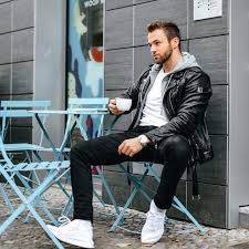 50 Best Fall Leather Jackets For Men 2018 Urban Men Outfits Mens Fall Street Style Mens Fashion Fall Leather Jacket Men