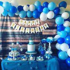 Themed 21st Birthday Decoration Ideas For Guys Backdrop Dessert Candy Table Rental Business Equipment In Mission Viejo Ca Of Birthday Party Decorations Baby Birthday Decorations Blue Birthday Parties
