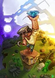 Minecraft Fan Art By Dlincoln83 On Deviantart Minecraft Fan Art Minecraft Art Art