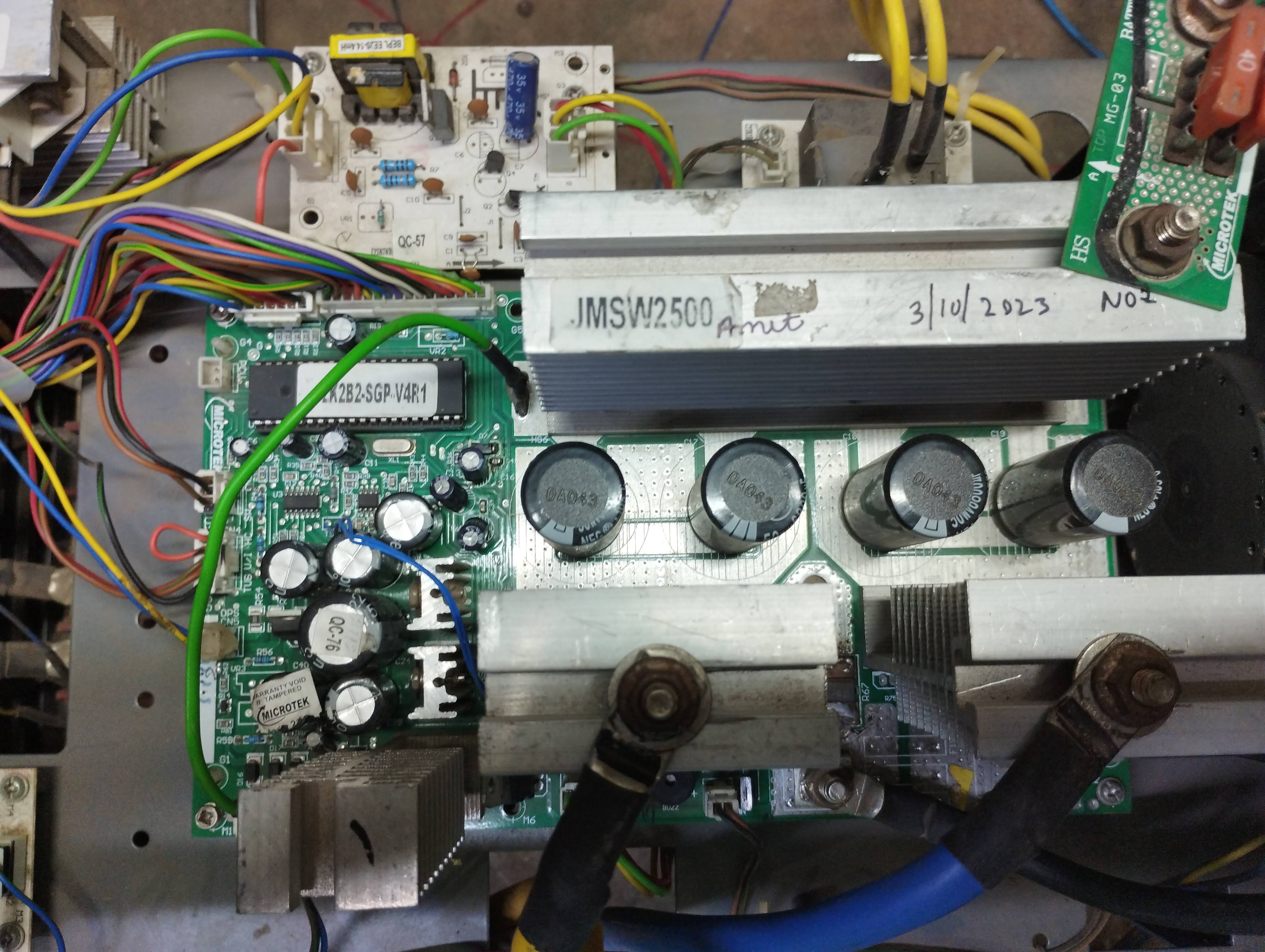 Microtek 2500 jambo /24 Volt dc inverter card. product image