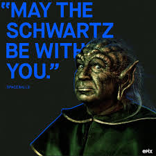 But in the end, only he who can harness the mystical and mighty force known only as the schwartz will be able to save the day. Epix On Twitter May The Schwartz Be With You Maythe4thbewithyou