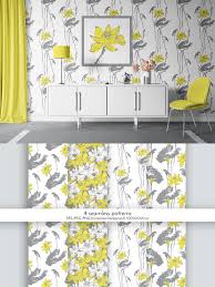 Lotus Floral Seamless Patterns By Anna Rose Design On Creativemarket Seamless Patterns Creative Market Rose Design