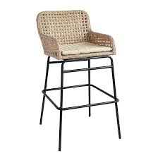 Https Akamai Scene7 Ballarddesigns Com Is Image Ballarddesigns St421 Bar W400 In 2020 Wicker Bar Stools Leather Dining Room Chairs Dining Room Chair Cushions