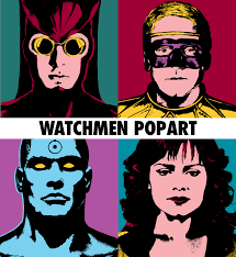 Watchmen Laurie S Pop Art Pop Art Art Watchmen