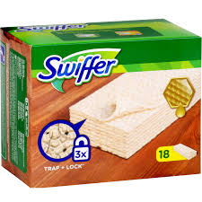 Le balai swiffer fonctionne parfaitement sur toutes sortes de surfaces : Lingettes Attrape Poussiere Bois Parquet Swiffer La Boite De 18 A Prix Carrefour