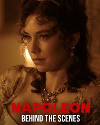 You can't know him without knowing her. Witness Vanessa Kirby as Josephine  in #Napoleon