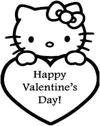 You might also be interested in coloring pages from hello kitty category and valentine cartoon characters tag. Hello Kitty Hello Kitty Colouring Pages Valentine Coloring Pages Valentines Day Coloring Page