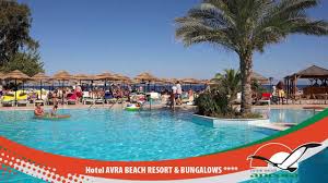 1,5 km od centra letoviska faliraki přímo u dlouhé písečné pláže. Hotel Avra Beach Resort Bungalows Ixia Rhodos Greece Youtube