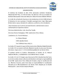 Historia de Fundación Imeb