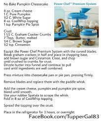 Mail Kathleen Miller Payne Outlook Tupperware Recipes Tupperware No Bake Pumpkin Cheesecake