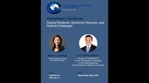 Economista, ex mindefensa y ex embajador en washington. Colombia S Outlook Facing Pandemic Economic Recovery And Political Challenges Youtube