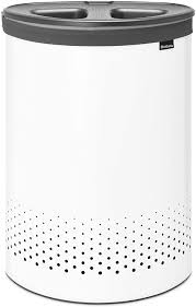 Explore the fabulous range of brabantia bins, accessories and gadgets at kitchen warehouse. Brabantia Laundry Basket With 2 Compartments White 55 L Amazon De Kuche Haushalt
