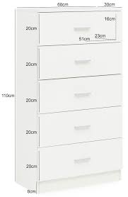 Hochwertige schmale design hochkommoden mit bis zu 7 schubladen übereinander in verschiedenen ausführungen und farben. Finebuy Design Sideboard Fb52331 Weiss Hochglanz 60x110x30 Cm Anrichte Holz Modern Schmale Schubladenkommode Esszimmer