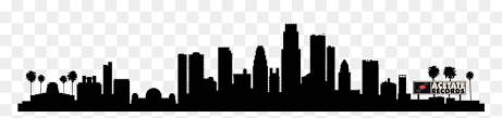 Download city skylines silhouette and use any clip art,coloring,png graphics in your website, document or presentation. La Skyline Png Los Angeles Skyline Transparent Background Png Download Vhv
