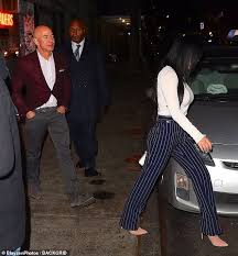 Perhaps jeff bezos had a crystal ball. Jeff Bezos And Lauren Sanchez Enjoy A Date Night At A New York Restaurant Daily Mail Online