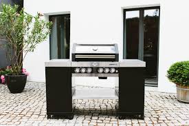 Gasgrill Bbq Island Videro G4 Sl Schwarz 50mbar Gasgrill Bbq Insel Beleuchten