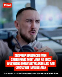 Het balletje begon te rollen toen Tim Hofman begin 2024 met zijn programma  BOOS aandacht besteedde aan de dropshipcursussen van Emin Skenderovic.
