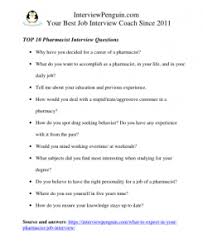 Top 10 Pharmacist Interview Questions In 2020 Interviewpenguin Com